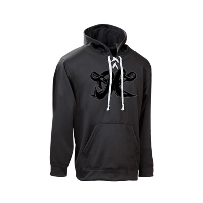 Marauders Midnight Hockey Lace Hoodie Thumbnail